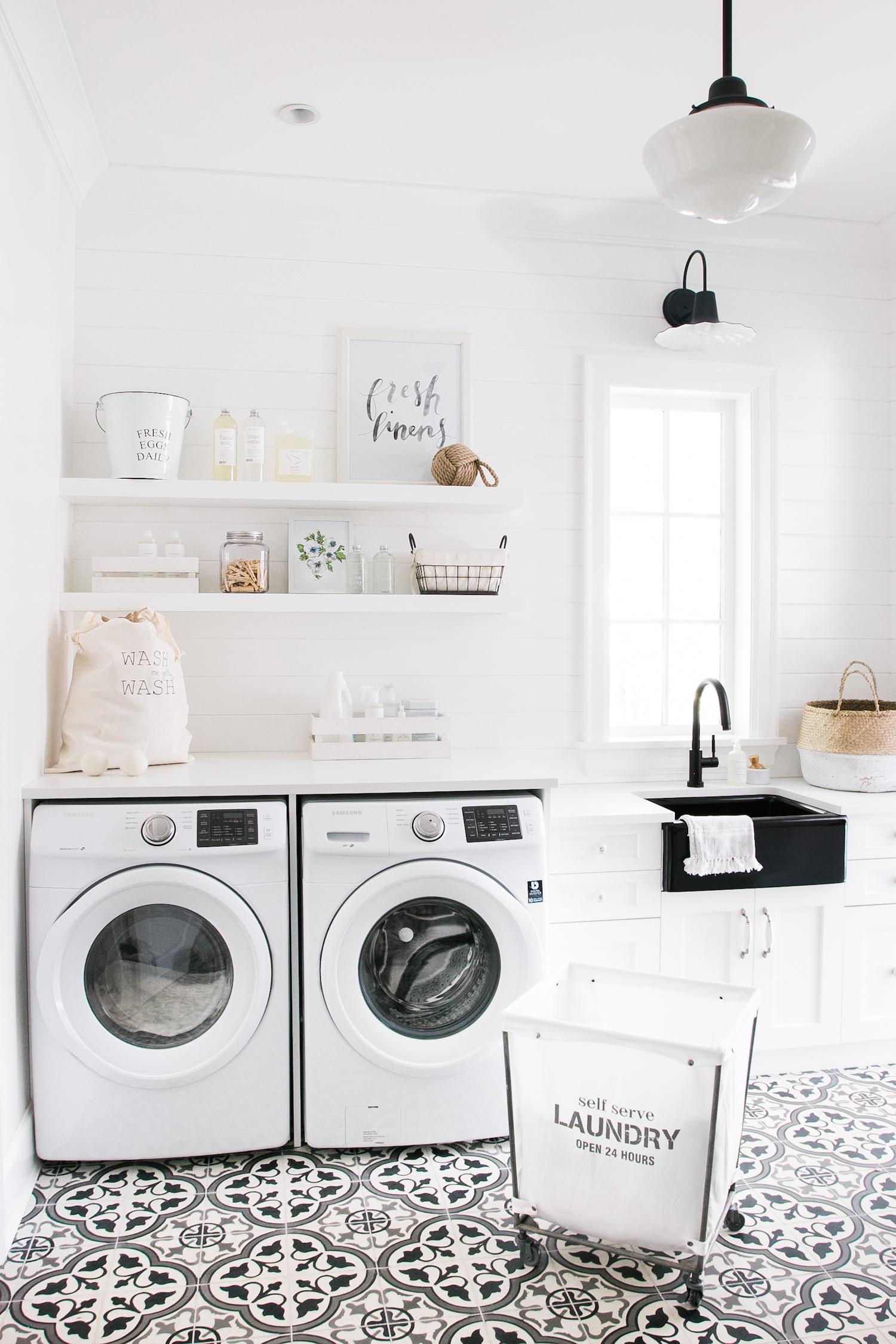 A Laundry Room & Mud Room - Monika Hibbs